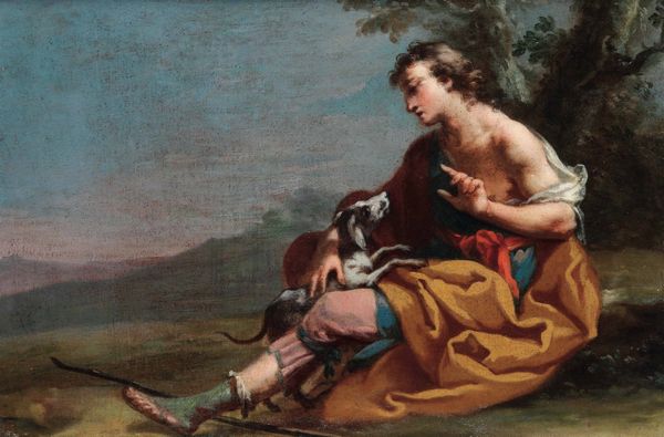 Scuola del XVIII secolo Pastori  - Asta Old Masters Paintings - Associazione Nazionale - Case d'Asta italiane