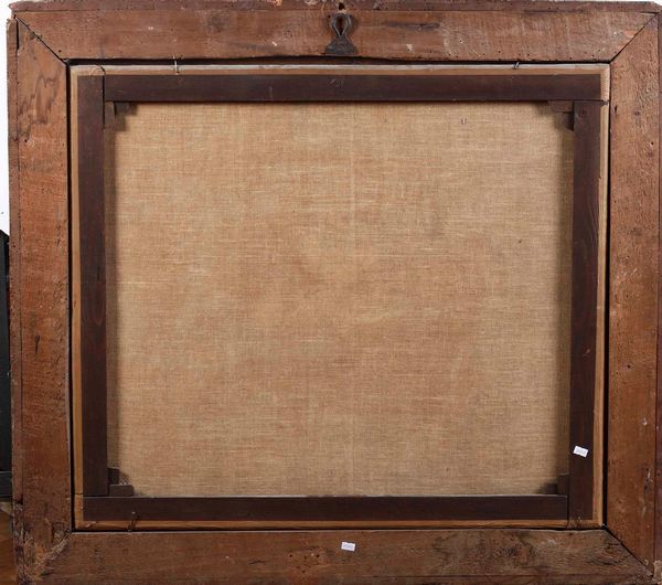 Scuola del XVIII secolo Riposo durante la fuga in Egitto  - Asta Old Masters Paintings - Associazione Nazionale - Case d'Asta italiane