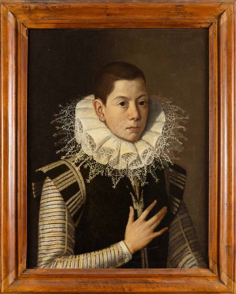 Tiberio Titi : Ritratto di giovane uomo con gorgiera  - Asta Old Masters Paintings - Associazione Nazionale - Case d'Asta italiane