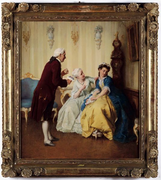 Edward Strasser : Scena galante  - Asta Old Masters Paintings - Associazione Nazionale - Case d'Asta italiane