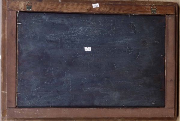 Scuola fiamminga della fine del XVIII secolo Veduta di villaggio lungo il corso di un fiume  - Asta Old Masters Paintings - Associazione Nazionale - Case d'Asta italiane