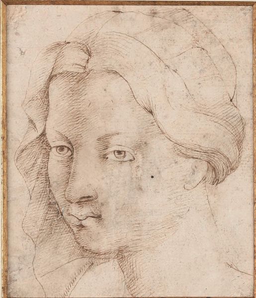 Scuola dell'Italia centrale della fine del XVI secolo Testa di donna  - Asta Old Masters Paintings - Associazione Nazionale - Case d'Asta italiane