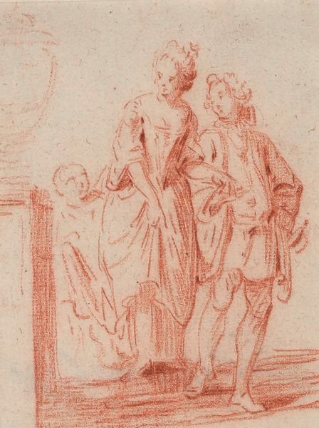 Scuola francese del XVIII secolo Scena galante  - Asta Old Masters Paintings - Associazione Nazionale - Case d'Asta italiane
