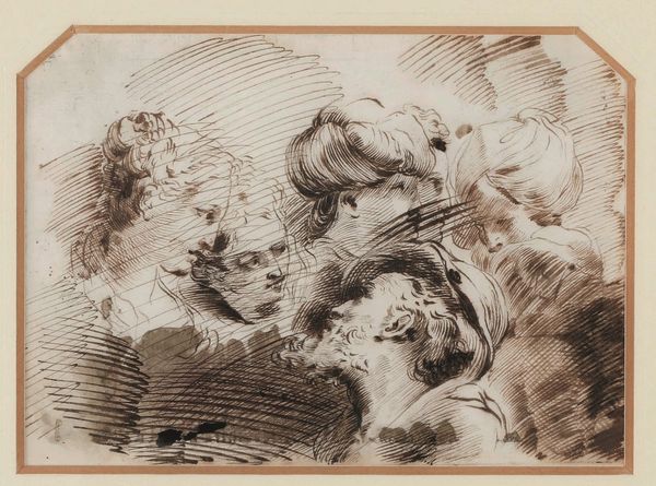 Mauro Gandolfi : Studio di teste  - Asta Old Masters Paintings - Associazione Nazionale - Case d'Asta italiane