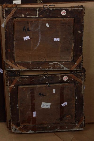 Octavianus Monfort, Attribuito a : Nature morte con composizioni di frutta  - Asta Old Masters Paintings - Associazione Nazionale - Case d'Asta italiane