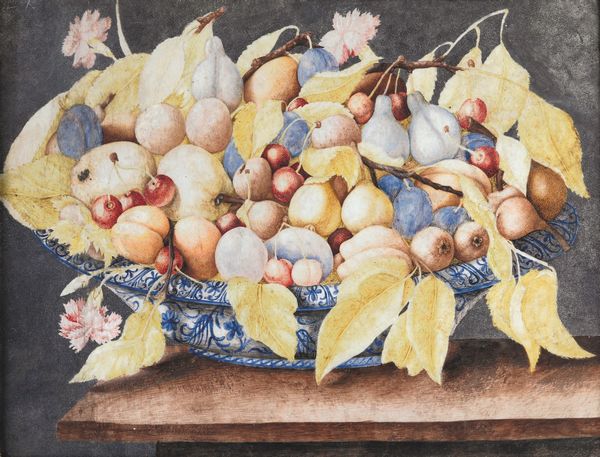 Octavianus Monfort : Natura morta con canestra di frutta  - Asta Old Masters Paintings - Associazione Nazionale - Case d'Asta italiane