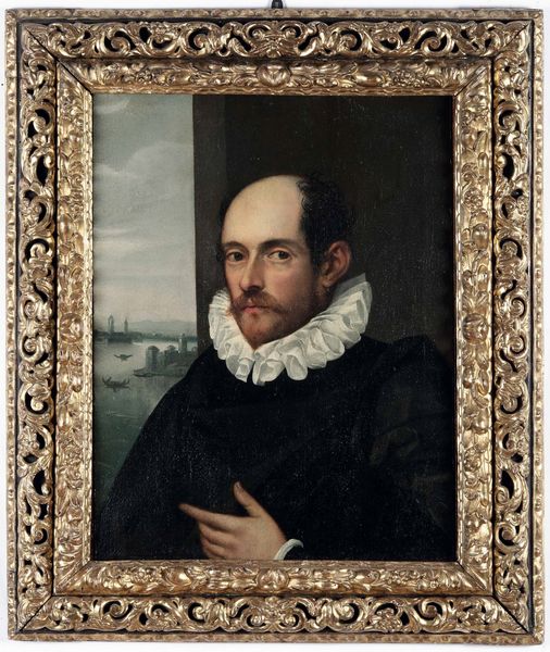 Scuola veneta del XVI secolo Ritratto di gentiluomo  - Asta Old Masters Paintings - Associazione Nazionale - Case d'Asta italiane