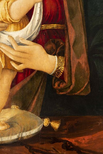 Benedetto Montagna : Madonna con Bambino su sfondo di paesaggio  - Asta Old Masters Paintings - Associazione Nazionale - Case d'Asta italiane