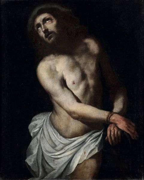 Scuola genovese del XVII secolo Ecce Homo  - Asta Old Masters Paintings - Associazione Nazionale - Case d'Asta italiane
