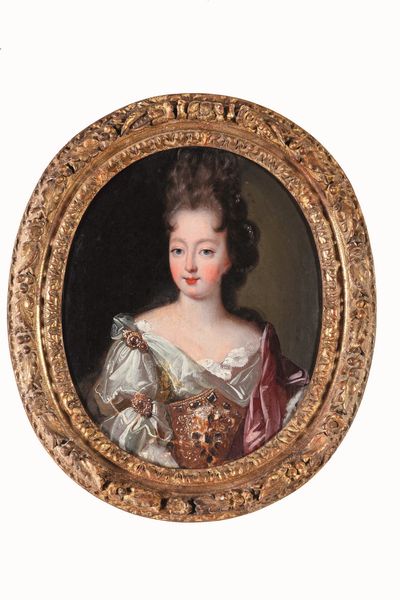 Pierre Mignard detto Le Romain, Attribuito a : Ritratti di Maria Anna di Borbone, Francesca Maria di Borbone e di Luisa Maria di Borbone  - Asta Old Masters Paintings - Associazione Nazionale - Case d'Asta italiane