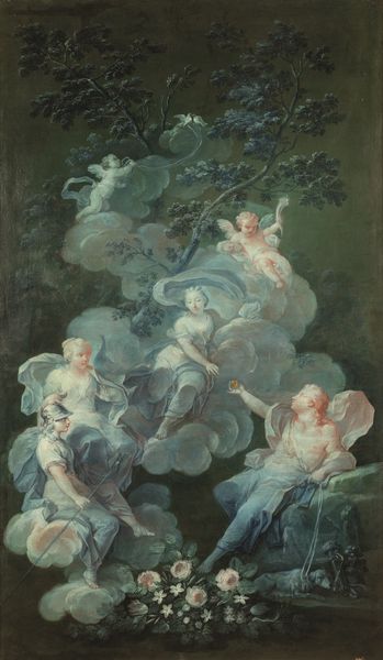 Scuola del XVIII secolo Il giudizio di Paride  - Asta Old Masters Paintings - Associazione Nazionale - Case d'Asta italiane