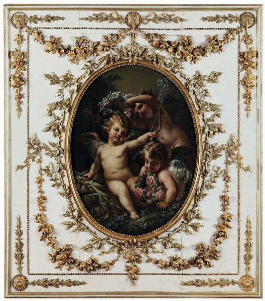 Giuseppe Bonito : Scene allegoriche con putti  - Asta Old Masters Paintings - Associazione Nazionale - Case d'Asta italiane