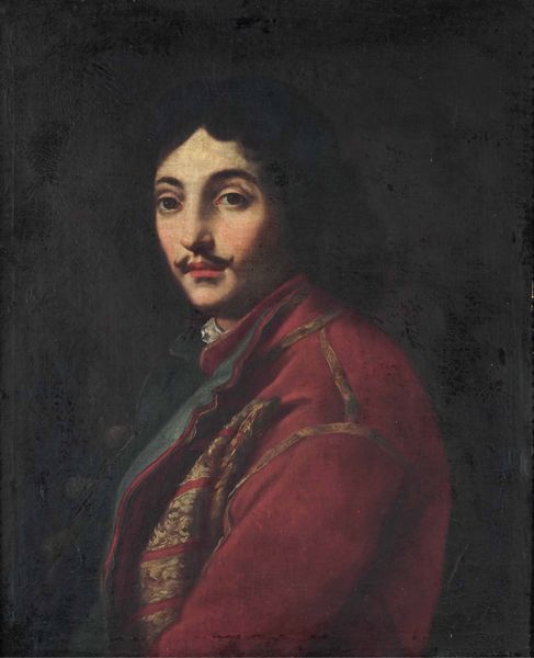 Scuola del XVII secolo Ritratto di uomo con giubba rossa  - Asta Old Masters Paintings - Associazione Nazionale - Case d'Asta italiane