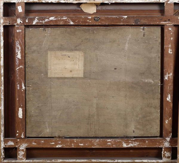 Bartholomeus Johannes van Hove : Veduta di strada cittadina con figure  - Asta Old Masters Paintings - Associazione Nazionale - Case d'Asta italiane