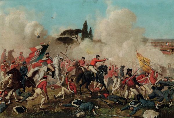 Vincenzo Giacomelli : Impese garibaldine  - Asta Old Masters Paintings - Associazione Nazionale - Case d'Asta italiane