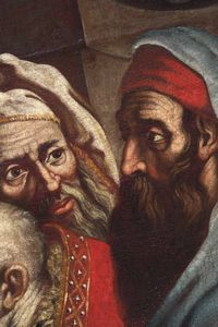 Scuola del XVII secolo Il tributo della moneta  - Asta Old Masters Paintings - Associazione Nazionale - Case d'Asta italiane