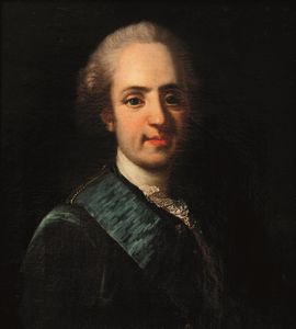Louis-Michel Van Loo, Scuola di - Ritratto di Luigi XVI ancora Delfino di Francia