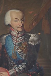 Scuola piemontese del XVIII secolo Ritratto di regnante della casa Savoia  - Asta Old Masters Paintings - Associazione Nazionale - Case d'Asta italiane