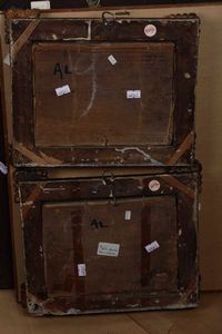 Octavianus Monfort, Attribuito a : Nature morte con composizioni di frutta  - Asta Old Masters Paintings - Associazione Nazionale - Case d'Asta italiane