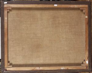 Agostino Tassi, Attribuito a : Veduta con fortificazione e cantiere navale  - Asta Old Masters Paintings - Associazione Nazionale - Case d'Asta italiane