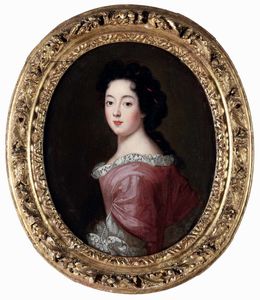 Pierre Mignard detto Le Romain, Attribuito a - Ritratti di Maria Anna di Borbone, Francesca Maria di Borbone e di Luisa Maria di Borbone