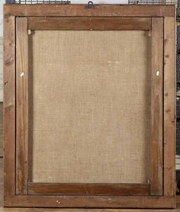 Alessandro Magnasco (Genova 1667 - Genova 1749) e Antonio Francesco Peruzzini (Ancona 1643 - Milano 1724) Paesaggio con santo eremita  - Asta Old Masters Paintings - Associazione Nazionale - Case d'Asta italiane