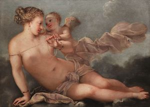 Pietro Liberi : Venere e Amore  - Asta Old Masters Paintings - Associazione Nazionale - Case d'Asta italiane