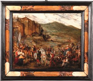 Antonio Tempesta, Attribuito a - Conquista di una citt�