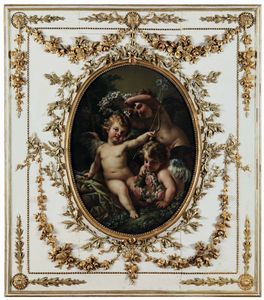 Giuseppe Bonito : Scene allegoriche con putti  - Asta Old Masters Paintings - Associazione Nazionale - Case d'Asta italiane