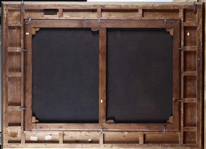 Scuola romana del XVII secolo Cristo e l�adultera  - Asta Old Masters Paintings - Associazione Nazionale - Case d'Asta italiane