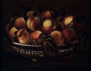 Scuola del XVII secolo Nature morte con frutti  - Asta Old Masters Paintings - Associazione Nazionale - Case d'Asta italiane