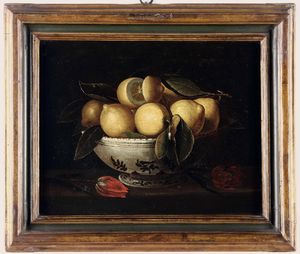 Scuola del XVII secolo Nature morte con frutti  - Asta Old Masters Paintings - Associazione Nazionale - Case d'Asta italiane