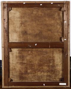 Scuola genovese XVII secolo S. Antonio da Padova con il Bambino  - Asta Old Masters Paintings - Associazione Nazionale - Case d'Asta italiane