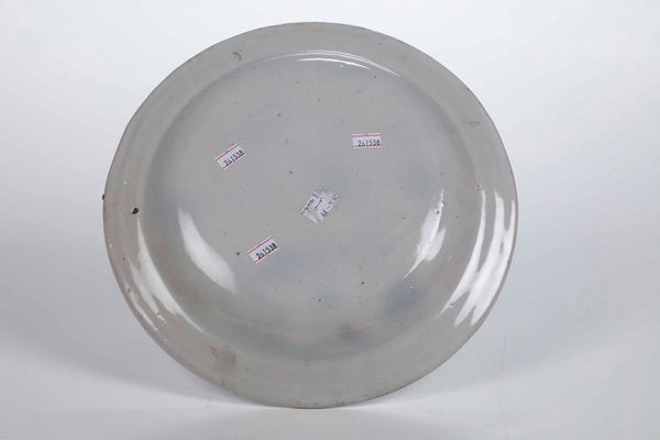 Piatto<BR>Manifattura indeterminata, XIX secolo<BR><BR>  - Asta Maioliche e Porcellane - Associazione Nazionale - Case d'Asta italiane