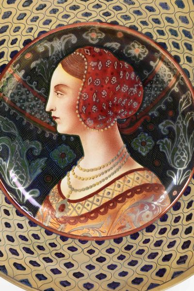 Coppia di piatti da parata<BR>Gualdo Tadino, Manifattura Rubboli, 1920-1926 circa  - Asta Maioliche e Porcellane - Associazione Nazionale - Case d'Asta italiane