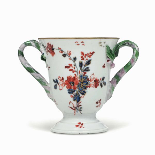 Piccolo vaso<BR>Venezia, Manifattura Cozzi, 1770-1790 circa<BR>  - Asta Maioliche e Porcellane - Associazione Nazionale - Case d'Asta italiane