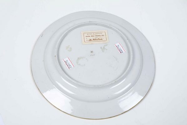 Tazza da puerpera<BR>Nove, Manifattura Antonibon, Gestione Baroni, inizi del XIX secolo<BR>  - Asta Maioliche e Porcellane - Associazione Nazionale - Case d'Asta italiane