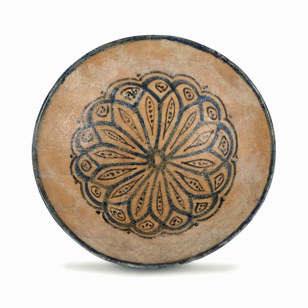 Coppa <BR>Persia (Iran), Sultanabad, XIII-XIV secolo<BR>  - Asta Maioliche e Porcellane - Associazione Nazionale - Case d'Asta italiane