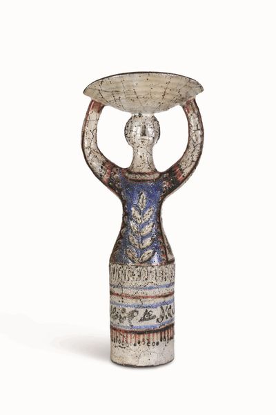 Figura<BR>Jean Derval, Valloris, 1955 circa<BR>  - Asta Maioliche e Porcellane - Associazione Nazionale - Case d'Asta italiane