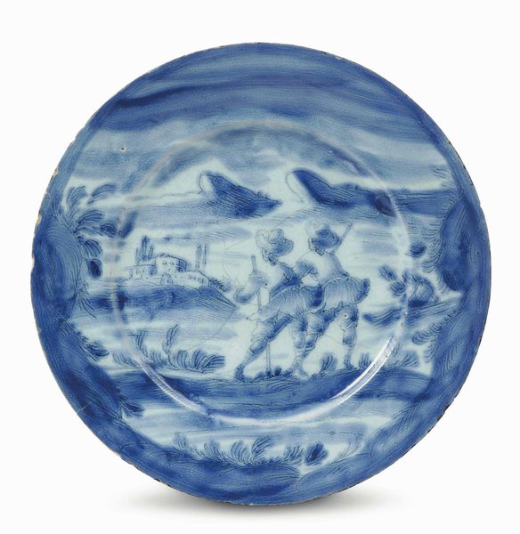 Piatto<BR>Savona, inizio del XVIII secolo<BR>  - Asta Maioliche e Porcellane - Associazione Nazionale - Case d'Asta italiane