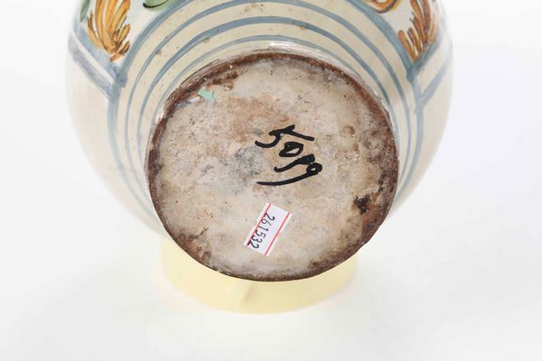 Boccia<BR>Campania, probabilmente Cerreto Sannita, XVIII secolo<BR>  - Asta Maioliche e Porcellane - Associazione Nazionale - Case d'Asta italiane