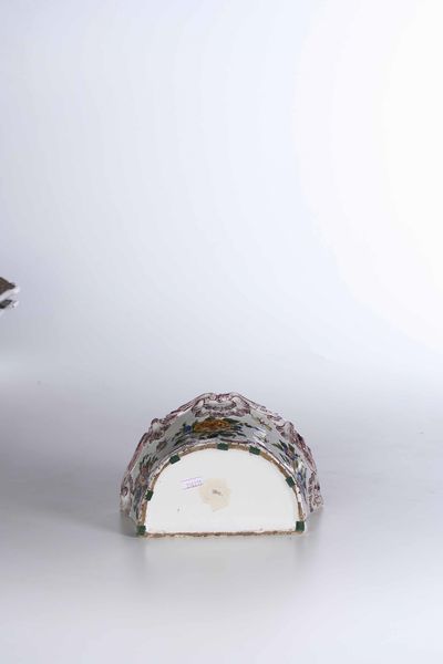 Vaso<BR>Milano, manifattura Clerici o Rubati, 1780 circa<BR>  - Asta Maioliche e Porcellane - Associazione Nazionale - Case d'Asta italiane