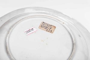 Quattro piatti<BR>Doccia, Manifattura Ginori, 1770-1780 circa  - Asta Maioliche e Porcellane - Associazione Nazionale - Case d'Asta italiane