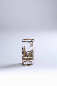 Bicchiere<BR>Vienna, primi decenni del XIX secolo<BR>  - Asta Maioliche e Porcellane - Associazione Nazionale - Case d'Asta italiane