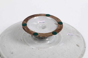 Alzatina<BR>San Quirico dOrcia, XVII secolo<BR>  - Asta Maioliche e Porcellane - Associazione Nazionale - Case d'Asta italiane