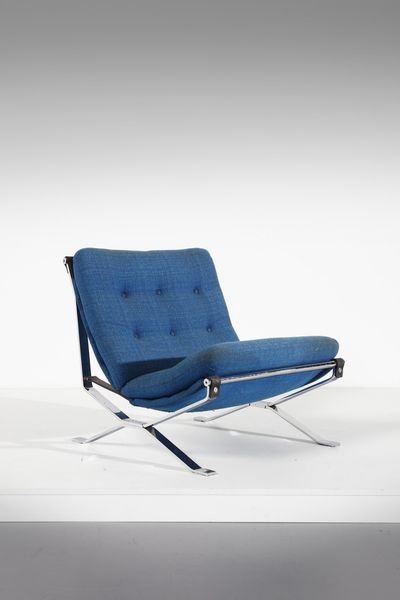 MIM ROMA : Poltrona Lotus  - Asta Asta 364 | DESIGN E ARTI DECORATIVE DEL NOVECENTO - DESIGN (Online) Online - Associazione Nazionale - Case d'Asta italiane