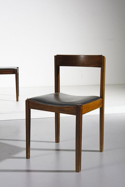 DINO CAVALLI : Sei sedie per Tredici srl  - Asta Asta 364 | DESIGN E ARTI DECORATIVE DEL NOVECENTO - DESIGN (Online) Online - Associazione Nazionale - Case d'Asta italiane