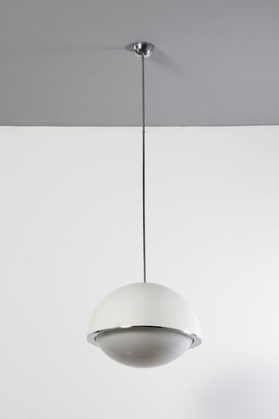 FONTANA ARTE : Lampada a sospensione 2492  - Asta Asta 364 | DESIGN E ARTI DECORATIVE DEL NOVECENTO - DESIGN (Online) Online - Associazione Nazionale - Case d'Asta italiane