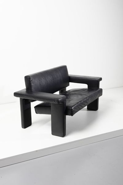 SCARPA AFRA (1937 -2011) & TOBIA (n. 1935) : attribuito. Divano  - Asta Asta 364 | DESIGN E ARTI DECORATIVE DEL NOVECENTO - DESIGN (Online) Online - Associazione Nazionale - Case d'Asta italiane