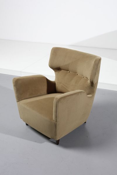 BEGA MELCHIORRE (1898 - 1976) : Coppia di poltrone  - Asta Asta 364 | DESIGN E ARTI DECORATIVE DEL NOVECENTO - DESIGN (Online) Online - Associazione Nazionale - Case d'Asta italiane